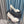 CC HIGH HEELS 80 MM IN WHITE SUEDE AND BLACK CALFSKIN WITH FLOWER