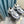 CC Sneaker White Light Blue Suede And Polyester Mesh Fabric
