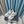 CC Sneaker White Light Blue Suede And Polyester Mesh Fabric