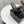 Ciabatte con tacco alto CC 25 85mn in pelle scamosciata nera 368790