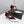 CC T-Strap Kitten Heels White Red Sheepskin 619977
