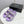 CC Dad Sandal Purple Cream Tweed Sheepskin 620119