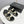 CC Dad Sandal Cream Black Tweed Sheepskin 620123