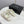 CC Dad Sandal Ivory Black Tweed Sheepskin 620124