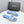 CC 26s Woven Strap Slides Sky Blue Lambskin