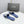 CC 26s Woven Strap Slides Dark Blue Lambskin