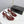 CC 26s Chain Strap High Heels 6.5cm Dark Red Lambskin