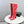 CC 26s Knee-High Boots Red White Sheepskin 904485