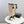 CC 26s Knee-High Boots Black Beige Sheepskin 904486
