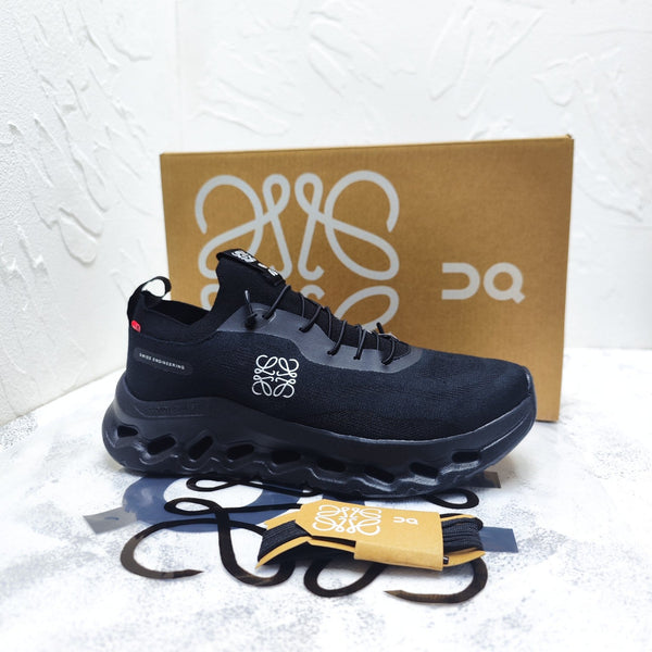 SNEAKER CLOUDTILT IN POLIESTERE RICICLATO NERO