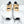 CLOUDTILT 2.0 SNEAKER PALE GRAY MIX PALE ORANGE CALFSKIN AND BREATHABLE MESH