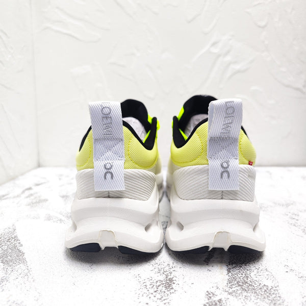 SNEAKER CLOUDTILT 2.0 GIALLO NEON MIX GRIGIO CHIARO PELLE DI VITELLO E RETE TRASPIRANTE