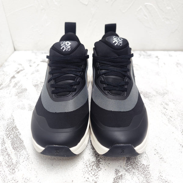 SNEAKER CLOUDTILT 2.0 IN VITELLO NERO E MESH TRASPIRANTE