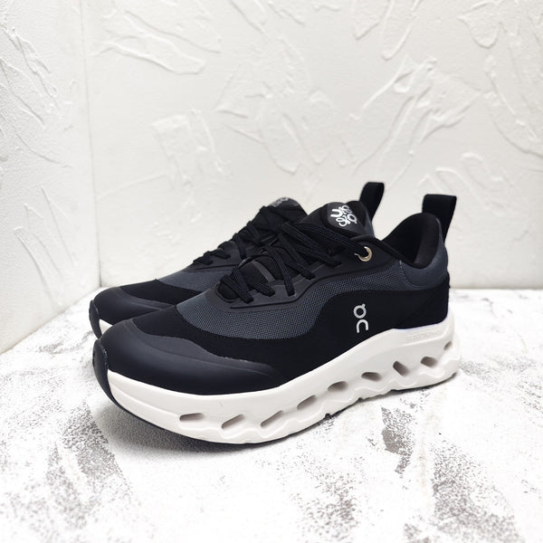 SNEAKER CLOUDTILT 2.0 IN VITELLO NERO E MESH TRASPIRANTE