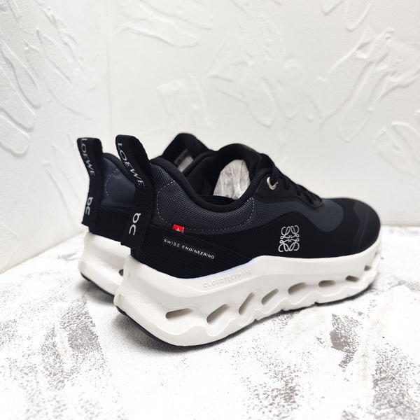 SNEAKER CLOUDTILT 2.0 IN VITELLO NERO E MESH TRASPIRANTE