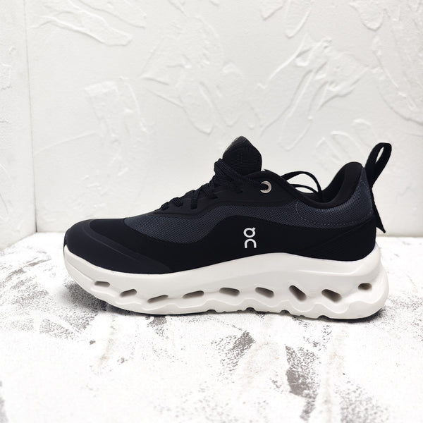 SNEAKER CLOUDTILT 2.0 IN VITELLO NERO E MESH TRASPIRANTE
