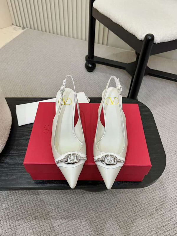 Valentino Slingback Pump Tacco alto Seta 239562