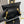 Fend Baguette 24 Bag With FF Motif Black Leather Ghw