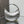 FENDIGRAPHY MEDIUM 29 IN SILVER METALLIC SMOOTH LAMBSKIN GOLD HARDWARE