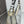 FENDIGRAPHY MEDIUM 29 IN SILVER METALLIC SMOOTH LAMBSKIN GOLD HARDWARE