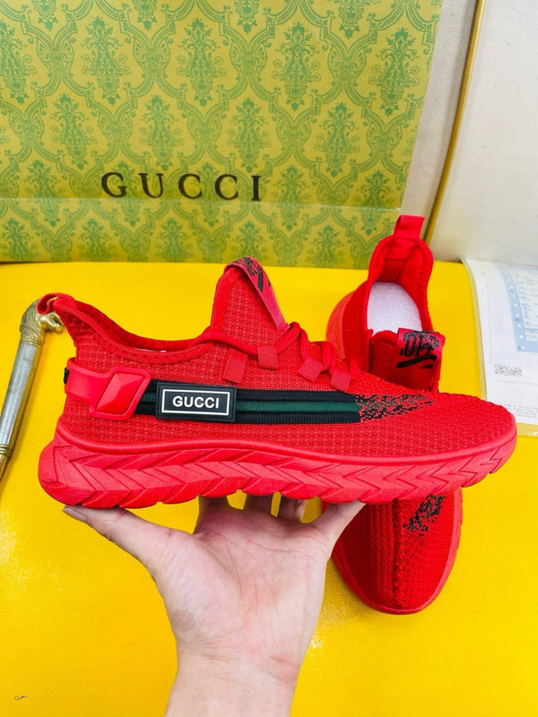 Sneaker da uomo GG Flyknit rosso 539807