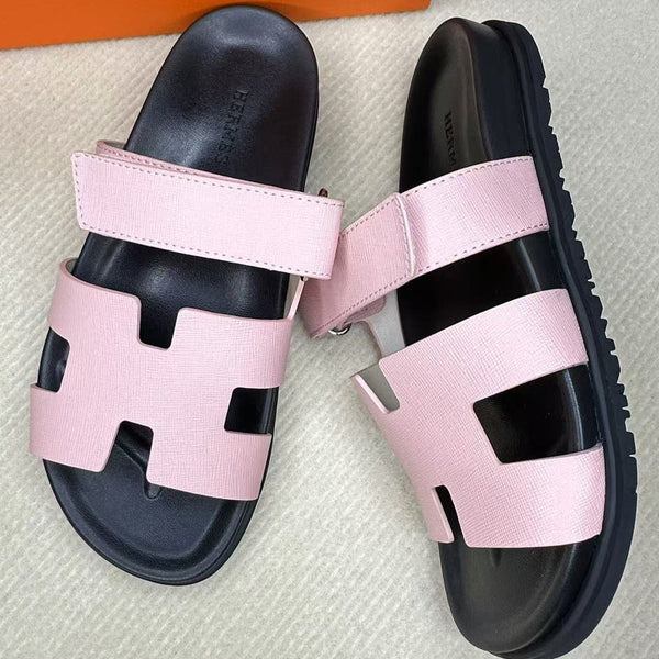HM Men's Chypre Slide Pink Cowhide 540209