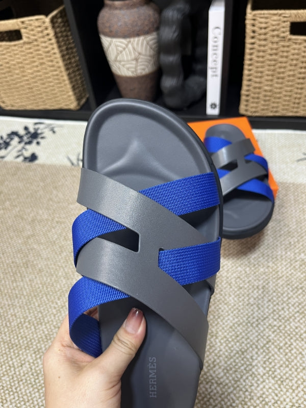 HM Kazimir Grigio Blu Pelle di vitello da uomo 595533