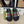 GG Men's Web Slide Black Canvas Cowhide 595542