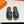 Izmir sandal crocodide black
