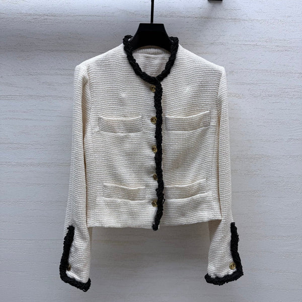 CC Jacket White & Black Tweed 398064