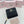 SMALL MATELASSÉ WALLET 10 IN BLACK LEATHER
