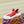 LV SNEAKER ROSSO CILIEGIA MIX BIANCO AVORIO PELLE DI VITELLO