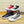 LV SNEAKER NERO MIX BIANCO AVORIO PELLE DI VITELLO