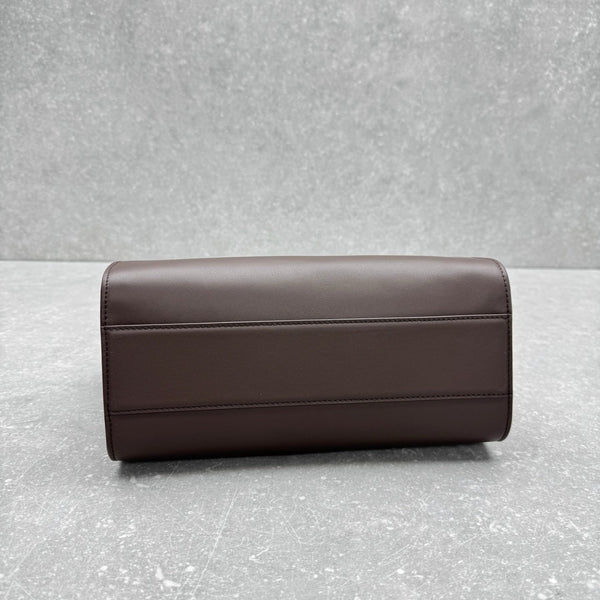 The Row 2025 Marlo Bag Chocolate Leather
