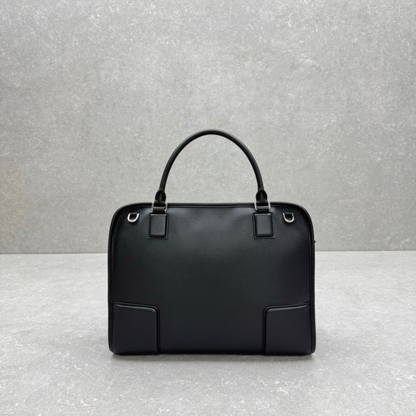 Loewe Large Amazona 180 Bag 35cm Black Calfskin