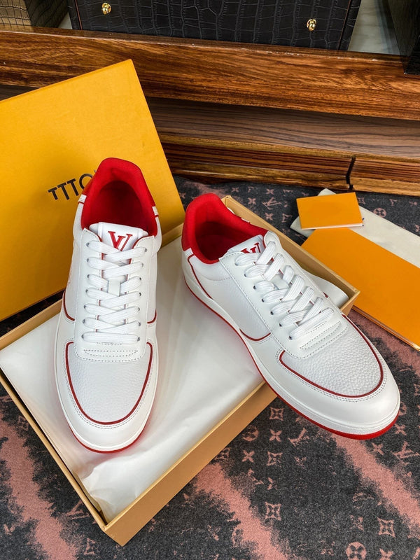 LV RIVOLI FAT SNEAKER WHITE RED
