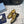 PRA SCHOCOLATE BRUSHED LOAFERS METALLIC GOLD CALFSKIN