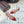 Alaia Heart Flat Slingbacks Red Leopard Sheepskin 800944