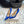 Lurum 90 Blue Satin Crystal Embellished Pumps 868665