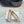 Hangisi 20 Ballet Flat Beige Glitter Fabric Leather Jewel Buckle 912605