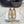 Hangisi 70 Gold Glitter Fabric Leather Jewel Buckle Pumps 912614