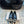 Hangisi 10mm Ballet Flat Black Linen and Leather Jewel Buckle 161063