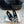 Hangisi 100 Black Linen and Leather Jewel Buckle Pumps 161067