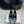 Hangisi 100 Black Linen and Leather Jewel Buckle Pumps 161067