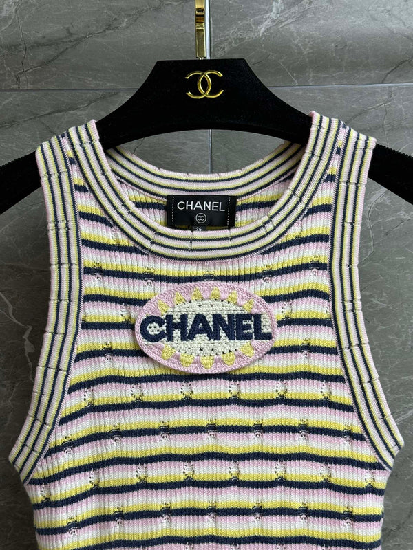 CC 2025 Abito Rosa Giallo mix Nero Tencel