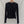 T-shirt a maniche lunghe Miu Miu in cotone nero