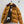 Miu Miu Collar Down jacket Camel Brown Polyester Fiber