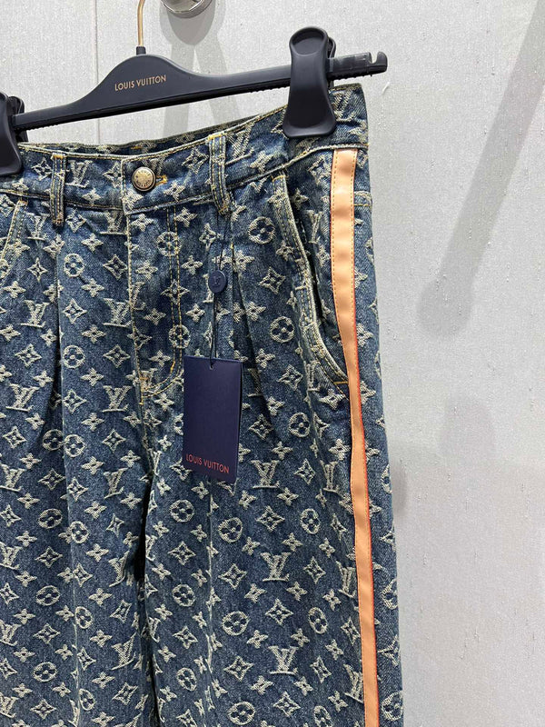 LV Jean Denim Blue Cotton 206952