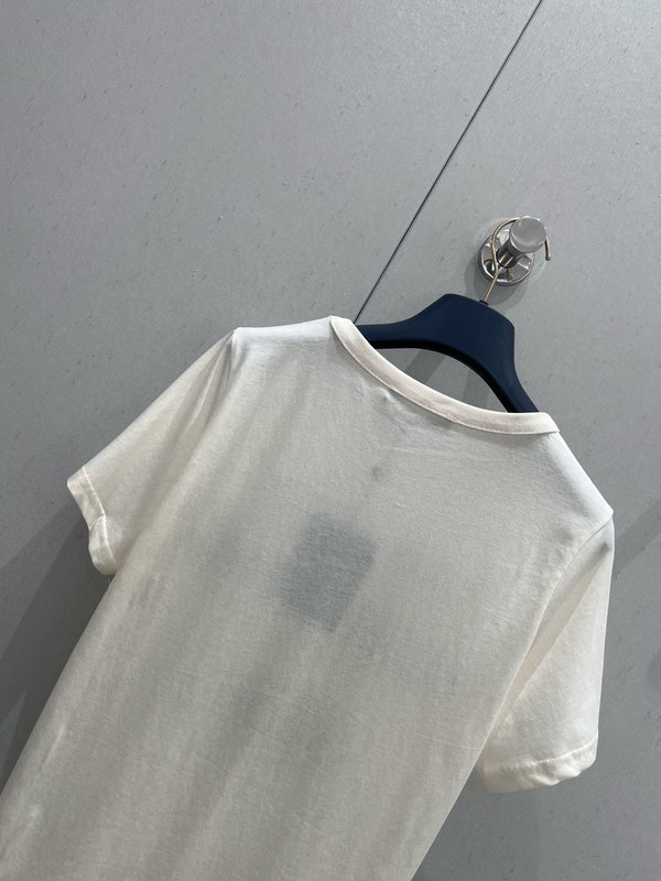 LV 25 T-shirt White Cotton 209486
