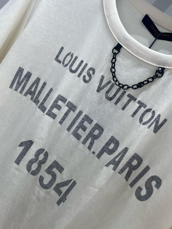 LV 25 T-shirt White Cotton 209486